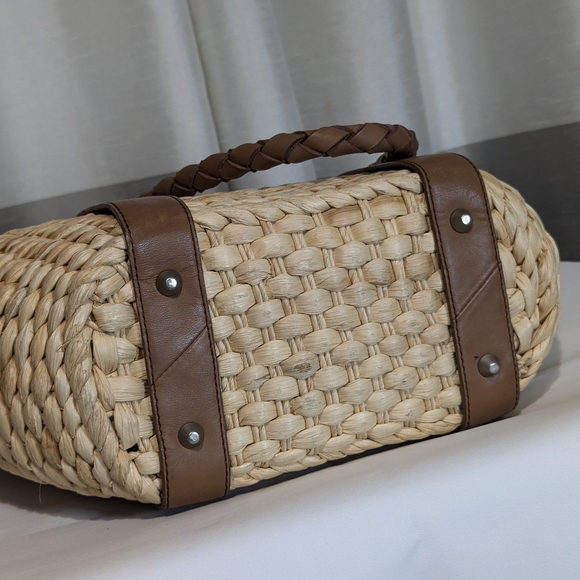 Kate Landry Handbag/ Shoulder Purse 100% Cellulose Fiber. GUC - Picture 7 of 10